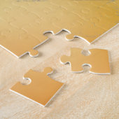 Geest van de olifant abstract zonsonderend dier legpuzzel (Zijkant)