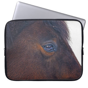 Geest van de Ooggift van het paard van paarden Laptop Sleeve