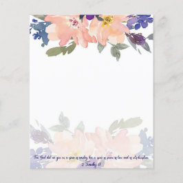 Geest van de roze waterverf van de Macht florale a