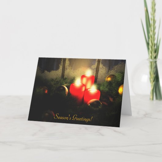 Geest van de Seierkaart Feestdagen Kaart (Voorkant)