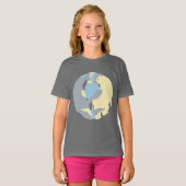 Geest van de Shirten van het meisje in de T-shirts (Voorkant volledig)