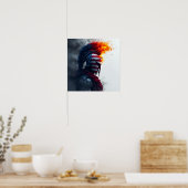 Geest van de Spartaan Poster (Keuken)
