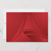 Geest van de uitnodiging voor het uitzenden van he (Achterkant)