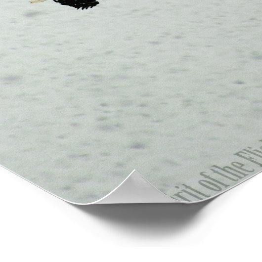 Geest van de vlucht poster (Hoek)