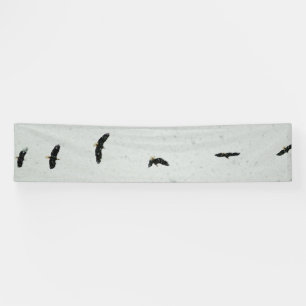 Geest van de vlucht spandoek