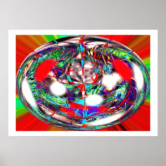 Geest van de wereld kunst poster (Voorkant)