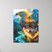 Geest van de Wilde Ascendant Canvas Afdruk (Voorkant)