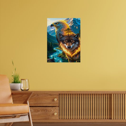 Geest van de Wilde Ascendant Poster (Woonkamer 2)