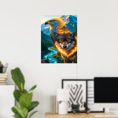 Geest van de Wilde Ascendant Poster (Thuiskantoor)