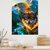 Geest van de Wilde Ascendant Poster (Keuken)