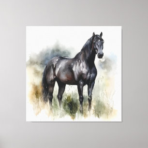 Geest van de Wilde Hengst Canvas Afdruk
