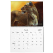 Geest van de Wilde Lion 2011-kalender Kalender (Mar 2027)