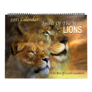 Geest van de Wilde Lion 2011-kalender Kalender
