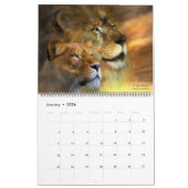 geest van de Wilde - Lions Art Calendar Kalender (Jan 2026)