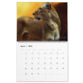 geest van de Wilde - Lions Art Calendar Kalender (Mar 2026)
