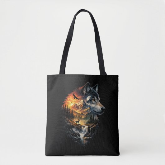 Geest van de Wildernis Tote Bag (Voorkant)