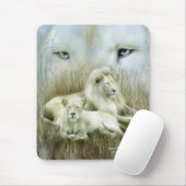 Geest van de witte luiers Mousepad Muismat (Met muis)