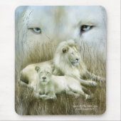 Geest van de witte luiers Mousepad Muismat (Voorkant)
