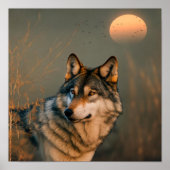 Geest van de Wolf Poster (Voorkant)