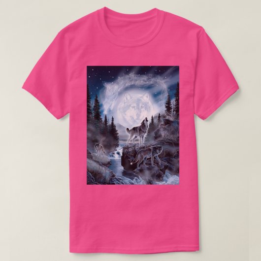 Geest van de wolf t-shirt (Design voorkant)
