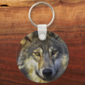 Geest van de Wolf - Therian wolf fotogeschenken Sleutelhanger (Voorkant)