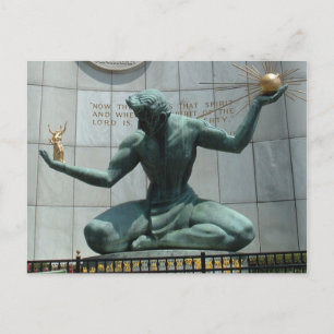 Geest van Detroit-Briefkaarten Briefkaart