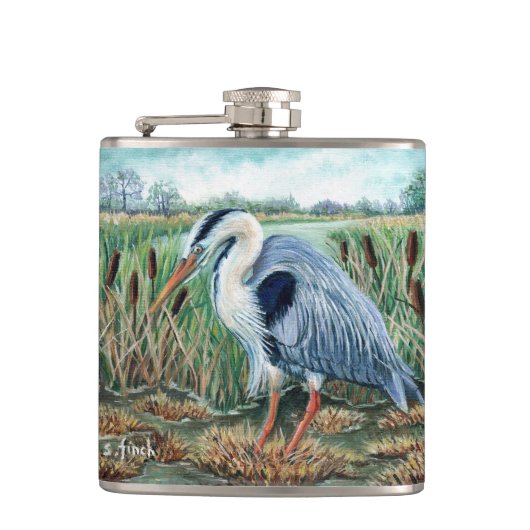 Geest van Heron Heupfles (Voorkant)