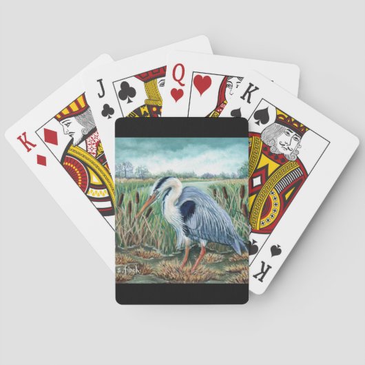 Geest van Heron Pokerkaarten (Achterkant)