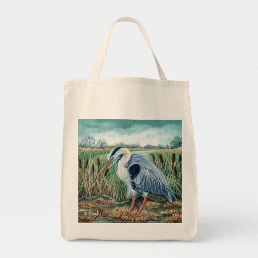 Geest van Heron Tote Bag (Voorkant)