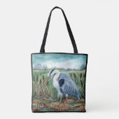 Geest van Heron Tote Bag (Achterkant)