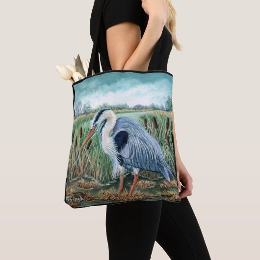 Geest van Heron Tote Bag (Dichtbij)
