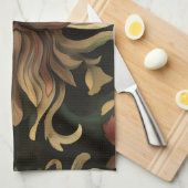 geest van het barokbos theedoek (Quarter Fold)