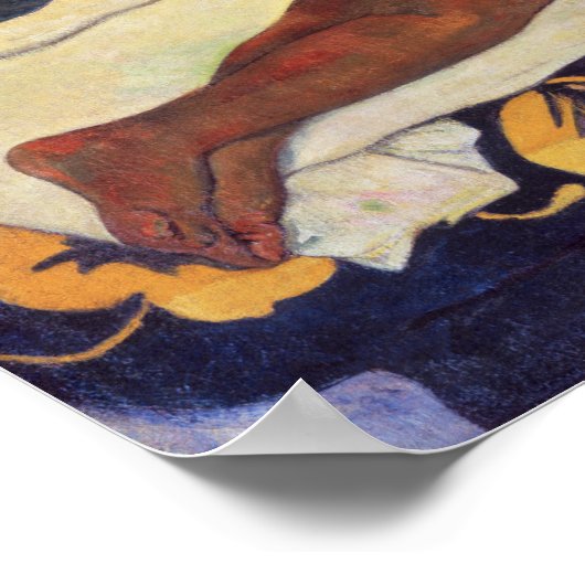 Geest van het dode horloge | Paul Gauguin | Poster (Hoek)