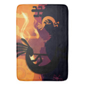 Geest van het landschap Kokopelli-woestijn Badmat (Voorkant Verticaal)