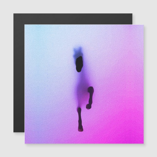Geest van het Paard – Abstracte Wandkunst (Voorkant / Achterkant)