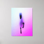 Geest van het Paard – Abstracte Wandkunst Canvas Afdruk (Voorkant)