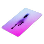 Geest van het Paard – Abstracte Wandkunst Magneet (Linkerzijde)