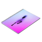 Geest van het Paard – Abstracte Wandkunst Notitieboek (Linkerzijde)