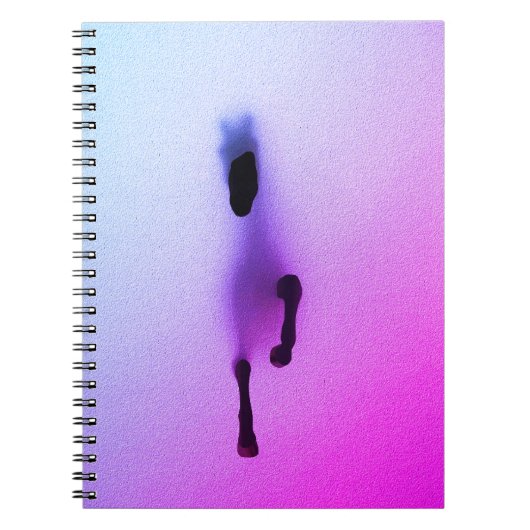 Geest van het Paard – Abstracte Wandkunst Notitieboek (Voorkant)