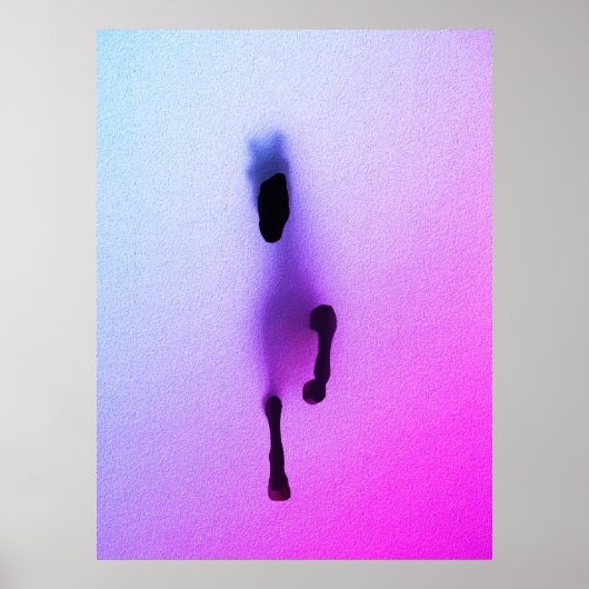 Geest van het Paard – Abstracte Wandkunst Poster (Voorkant)