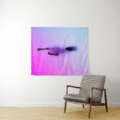 Geest van het Paard – Abstracte Wandkunst Wandkleed (In Situ (horizontaal))
