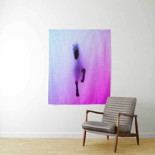 Geest van het Paard – Abstracte Wandkunst Wandkleed (In situ)