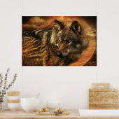 Geest van het Poster van de Golden Moon/Afdruk (Keuken)