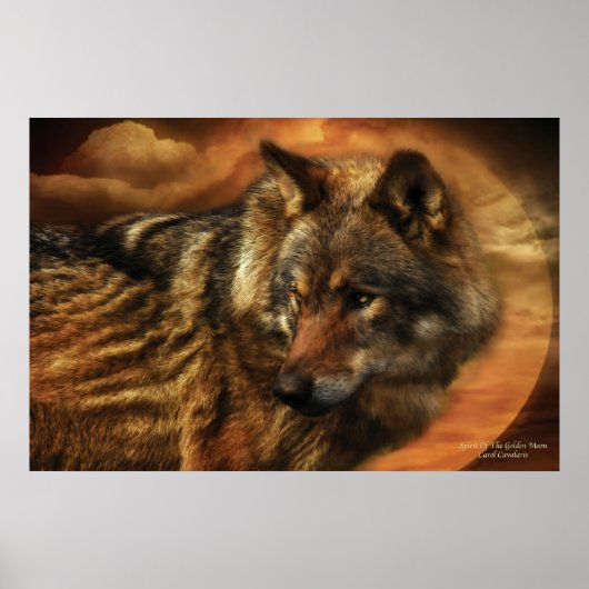 Geest van het Poster van de Golden Moon/Afdruk (Voorkant)