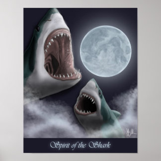 Geest van het Poster van de haai