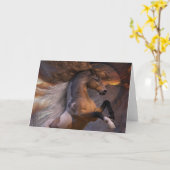 Geest van het Wilde Lege Wenskaart Kaart (Gele Bloem)