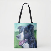 Geest van Hond | Border Collie Tote Bag (Voorkant)