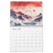 Geest van Inkt – Chinese Penseel Kunst Kalender (Jan 2027)