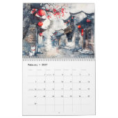 Geest van Inkt – Chinese Penseel Kunst Kalender (Feb 2027)