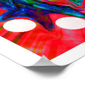 Geest van inspiratie kunst poster (Hoek)